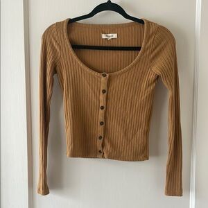 Madewell Scoopneck Cardigan XXS
